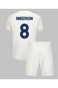 Fotbalové Dres Nottingham Forest Elliot Anderson #8 Dětské Venkovní Oblečení 2025-26 Krátký Rukáv (+ trenýrky)